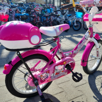 MONI 1682 Велосипед 16" розов, снимка 9 - Велосипеди - 44583718