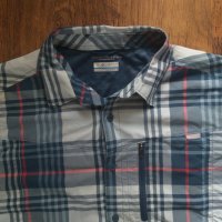 Columbia Silver Ridge Plaid Short Sleeve Shirt - страхотна мъжка риза, снимка 3 - Ризи - 37146994