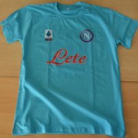 Футболна тениска на Napoli с име и номер!Фен тениска на Наполи!, снимка 1 - Фен артикули - 30549991
