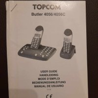 Стационарен телефон - TOPCOM - Butler 4056/4056С , снимка 5 - Стационарни телефони и факсове - 44316343