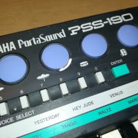 YAMAHA PSS-190 MADE IN JAPAN-GERMANY 2911211239, снимка 9 - Синтезатори - 34964160