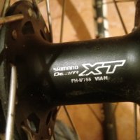 Алуминиева задна капла за велосипед  Alexrims с главина Shimano Deore XT-26 цола!  , снимка 6 - Части за велосипеди - 25452393