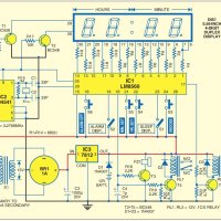 LM8560 LED Clock IC, интегрална схема за LED часовник , снимка 3 - Друга електроника - 40524150