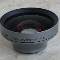 Canon Wide converter WD-H34II, снимка 1 - Обективи и филтри - 30230552