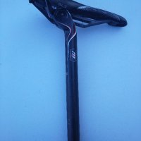 Selle Italia карбоново колче и седалка, снимка 1 - Части за велосипеди - 44148661