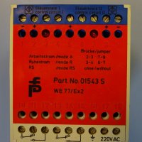междинно реле Pepperl+Fuchs WE 77/Ex2 220V switch amplifier control circuits, снимка 7 - Резервни части за машини - 39383095