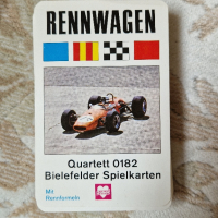 Rennwagen Kwartet - 0182_Bielefelder Spielkarten 1972


   

, снимка 2 - Колекции - 44695906