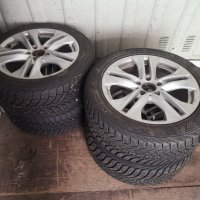 Лети джанти 17' със зимни гуми KUMHO 245/45 R 17 4бр., снимка 1 - Гуми и джанти - 37852537