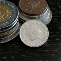 Монета - Холандия - 25 цента | 1972г., снимка 2 - Нумизматика и бонистика - 34259463