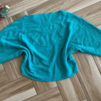 Страхотна кройка блуза Тюркоаз ❤️, снимка 2 - Блузи с дълъг ръкав и пуловери - 38040473