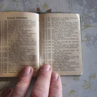 Немски джобен календар 3 Райх 1944 с детелина , снимка 7 - Колекции - 32078625