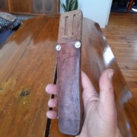 Стара кожена кания за нож #3, снимка 2 - Антикварни и старинни предмети - 32137096