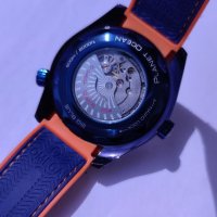 Мъжки луксозен часовник Omega Seamaster Planet Ocean  BIG BLUE , снимка 11 - Мъжки - 36610489
