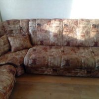 Ъглов  холен диван с функция сън и ракла, снимка 2 - Дивани и мека мебел - 34202780