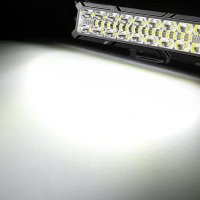 15.5 cm 144W Диоден Прожектор Супер Мощен Халоген Led Bar Лед Бар Бяла Комбиниранa Светлина 12V-24V, снимка 11 - Аксесоари и консумативи - 42136359