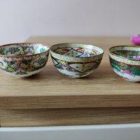 Китайска  , китайски чаши за саке, снимка 3 - Антикварни и старинни предмети - 34886204