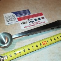 мерителна лъжичка с щипка-алуминиева, снимка 1 - Кафемашини - 30194491