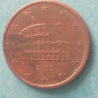 5 Euro Cent 2002 года Италия, снимка 2 - Нумизматика и бонистика - 42717167