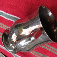Посребрена халба чаша, снимка 2 - Антикварни и старинни предмети - 28508649