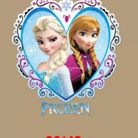 Голяма Елза Анна Замръзналото Кралство frozen щампа термо апликация картинка за дреха блуза чанта, снимка 4 - Други - 31186283