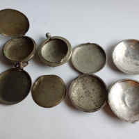 сребърни капаци на джобни часовници, снимка 4 - Антикварни и старинни предмети - 44688740