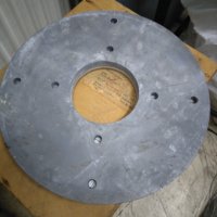 Оловен диск за полиране на минерали., снимка 1 - Други инструменти - 30045106