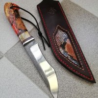 Ръчно изработен ловен нож от марка KD handmade knives ловни ножове, снимка 3 - Ножове - 34478488