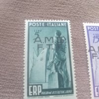Пощенски марки 1949 Италия зана Триест А, снимка 2 - Филателия - 44490857