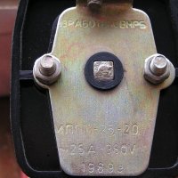 Превключвател трифазен /ПГП/ 25А с ключ, снимка 4 - Други машини и части - 29238069