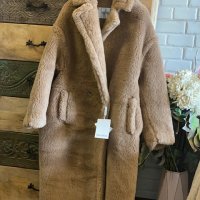 Палто камилска вълна+кашмир* teddy bear max mara Icon coat, снимка 16 - Палта, манта - 42365963