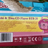 CD Player с микрофон - Blaupunkt Bibi and Tina , розов цвят, снимка 11 - Играчки за стая - 39898427