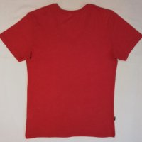 G-STAR RAW оригинална тениска S памучна фланелка NY Regular Deep V T, снимка 5 - Тениски - 29987106