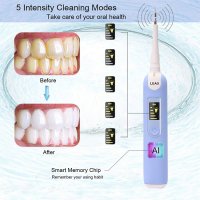 Електрическо апарат за отстраняване на плака за зъби Calculus Remover, 5 режима, снимка 9 - Други - 40232958