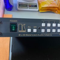 Kramer VS-88A 8x8 (B) Audio Matrix Switcher, снимка 6 - Ресийвъри, усилватели, смесителни пултове - 35362473