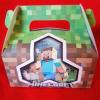 Кутийка за лакомства Minecraft / Майнкрафт, снимка 1 - Други - 34932716