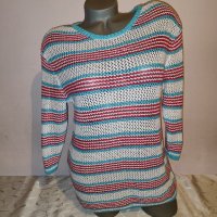 Пуловер мрежа р-р ХS, снимка 2 - Блузи с дълъг ръкав и пуловери - 42798758