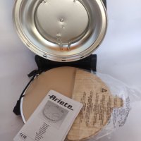 Фурна за пица Ariete 917, 1200 W, шамот с незалепващо покритие, максимална температура 400 °C, снимка 2 - Печки, фурни - 39970304