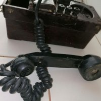 Военен телефон , снимка 5 - Антикварни и старинни предмети - 34166853