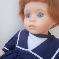 Порцеланова кукла  ANNE-A  /  PROMENADE COLLECTION с маркировка, снимка 5 - Колекции - 42925797