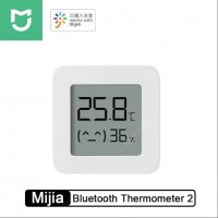 Xiaomi Mi Temperature & Humidity Monitor 2 Температурен сензор, снимка 2 - Друга електроника - 31203219