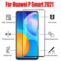 5D ЦЯЛО ЛЕПИЛО Стъклен протектор Huawei P Smart 2021 / P Smart Pro / P Smart Z, снимка 6 - Фолия, протектори - 27524029