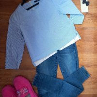 ДАМСКА БЛУЗА MANGO размер XS, снимка 1 - Блузи с дълъг ръкав и пуловери - 44459703