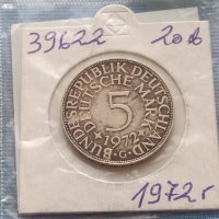 Сребърна монета 5 марки 1972г. Германия уникат за КОЛЕКЦИОНЕРИ 39622, снимка 9 - Нумизматика и бонистика - 42763438