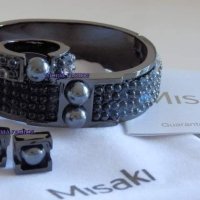 MISAKI – комплект гривна и пръстен в 2 размера, снимка 3 - Бижутерийни комплекти - 44414370