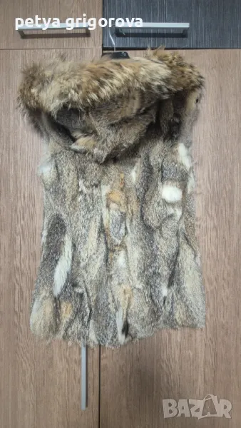 Елек от сребърна лисица, снимка 1