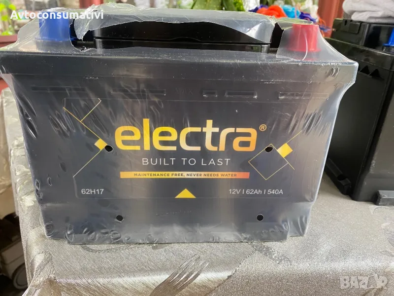 Акумулатор  Electra 62Ah., снимка 1