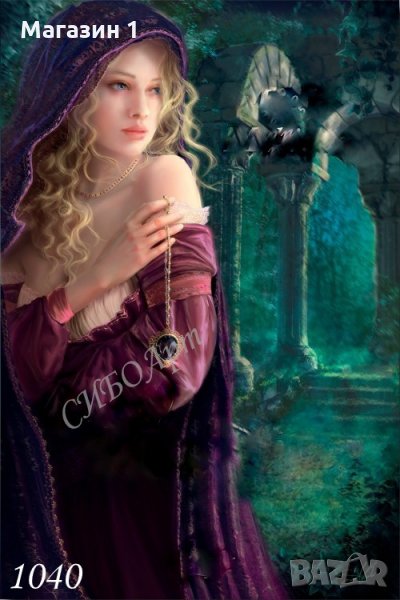 *Диамантен гоблен код 1040 "ИЗМЯНА" , снимка 1