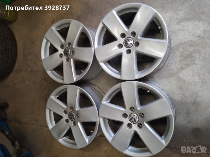 Джанти от VW - 17” ET47 7.5J 5x112 57.1, снимка 1
