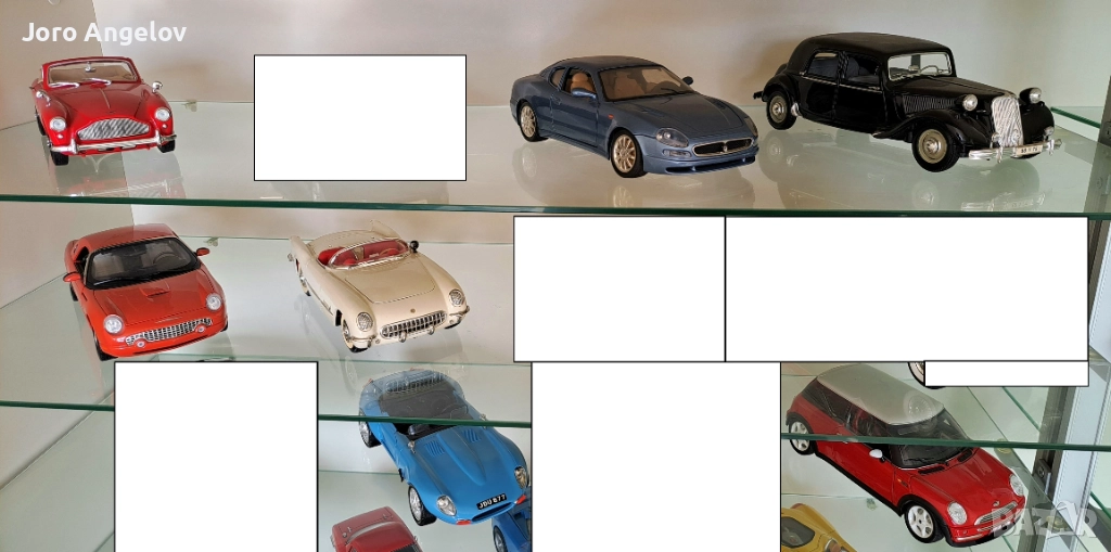 Колички метални модели в размер 1/18 и 1/24, снимка 1