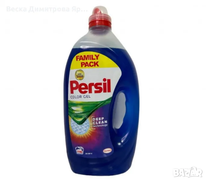 Течен препарат за пране Persil Color Gel, 116 пранета 5,8 L, снимка 1